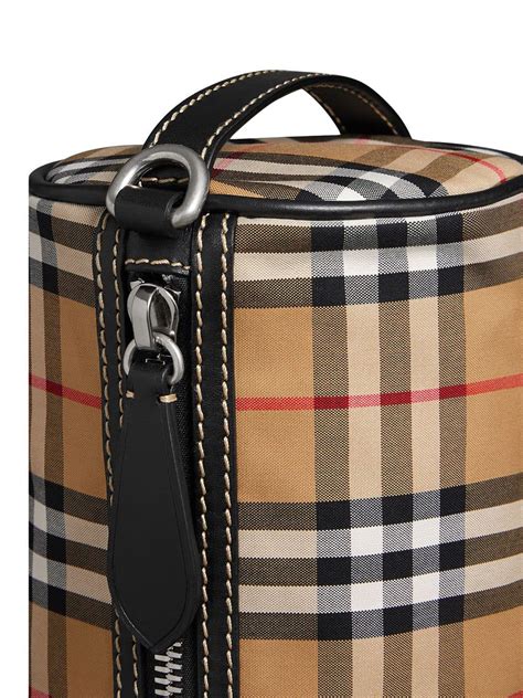 burberry vintage check barrel bag|Burberry vintage tote bag.